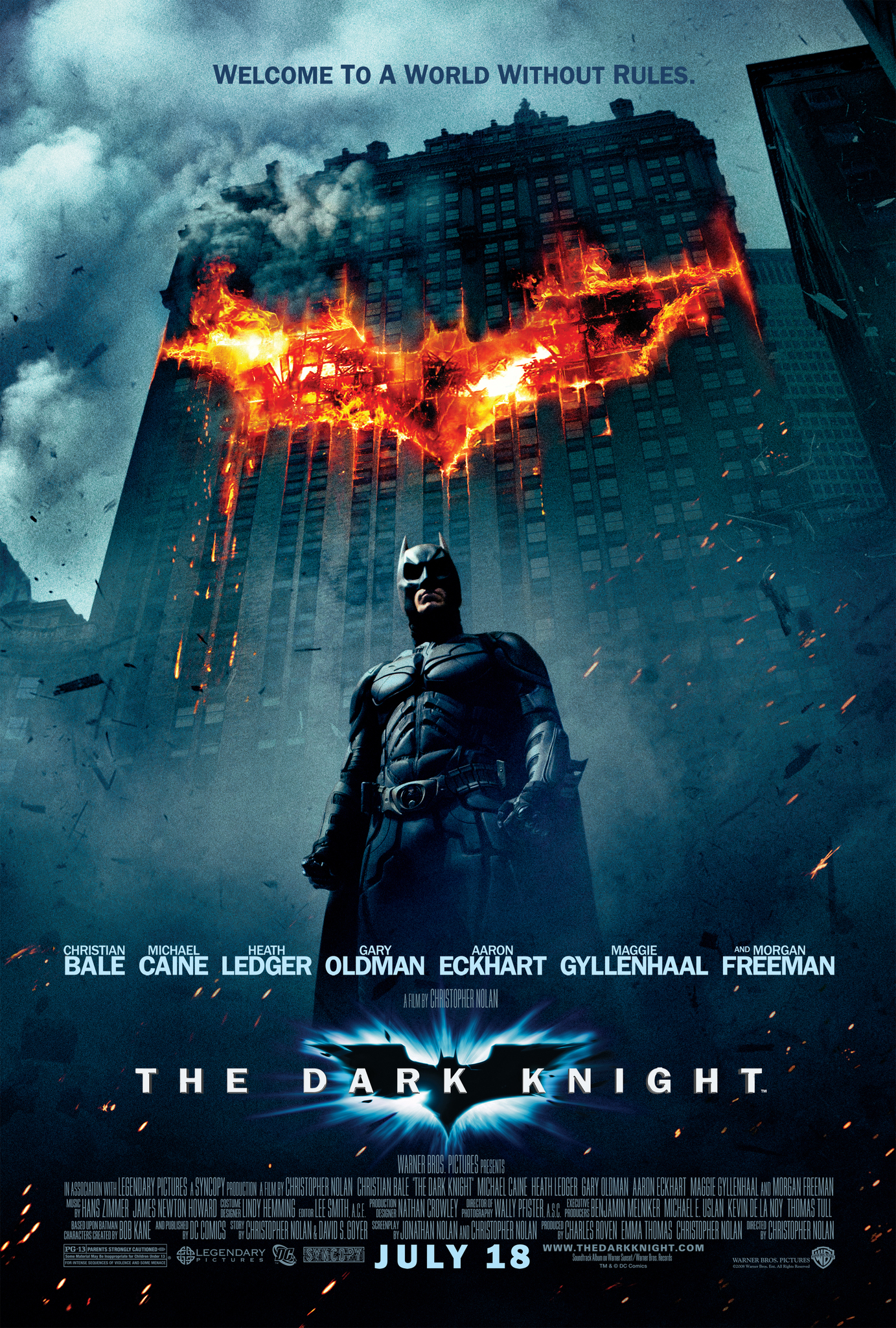 Batman The Dark Knight Poster Oficial - HD Wallpaper 