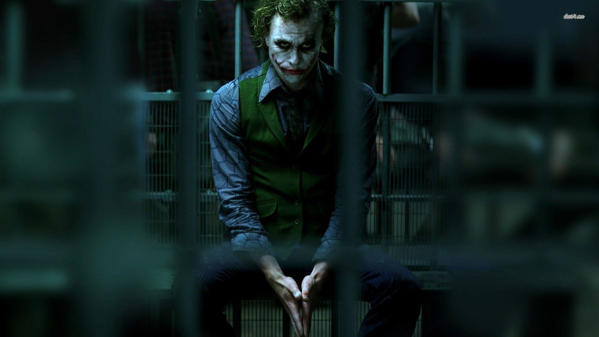 Wallpapers For > The Dark Knight Joker Face Wallpaper - Joker Heath Ledger Wallpaper Hd - HD Wallpaper 
