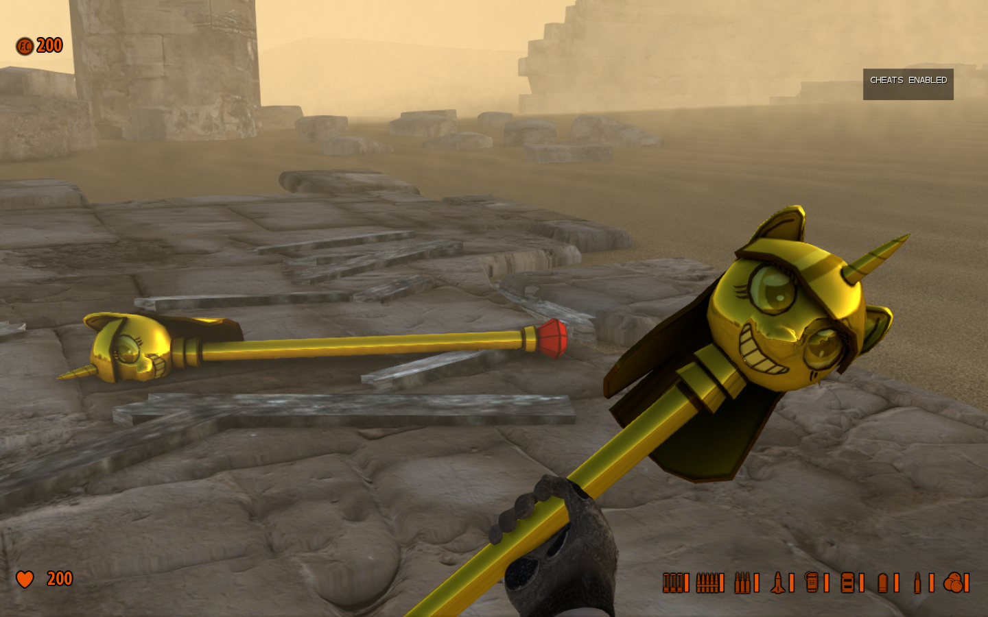 ④200 Cheats Enabled 200 Serious Sam - Cheats Enabled Serious Sam 3 - HD Wallpaper 