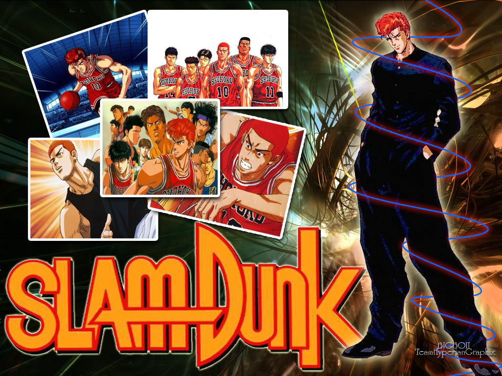 Slam Dunk Anime - HD Wallpaper 
