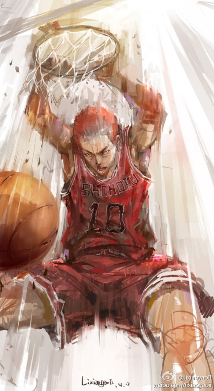 Sakuragi Painting - HD Wallpaper 