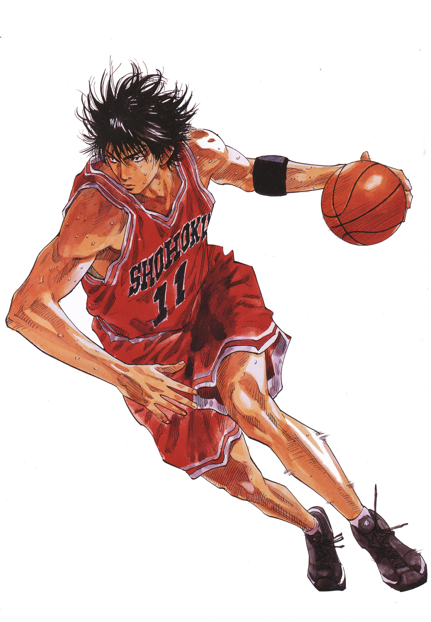 Slam Dunk - Kaede Rukawa Slam Dunk - HD Wallpaper 