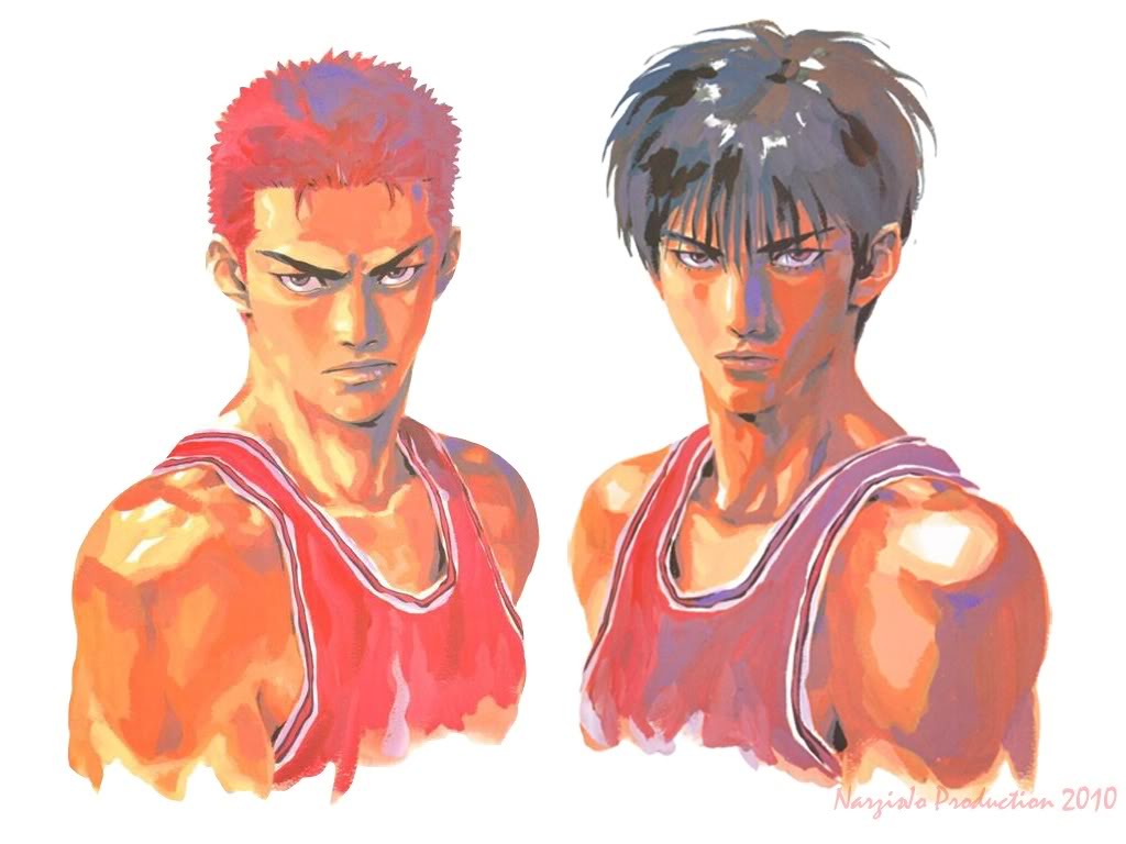 Takehiko Inoue Slam Dunk Art - HD Wallpaper 