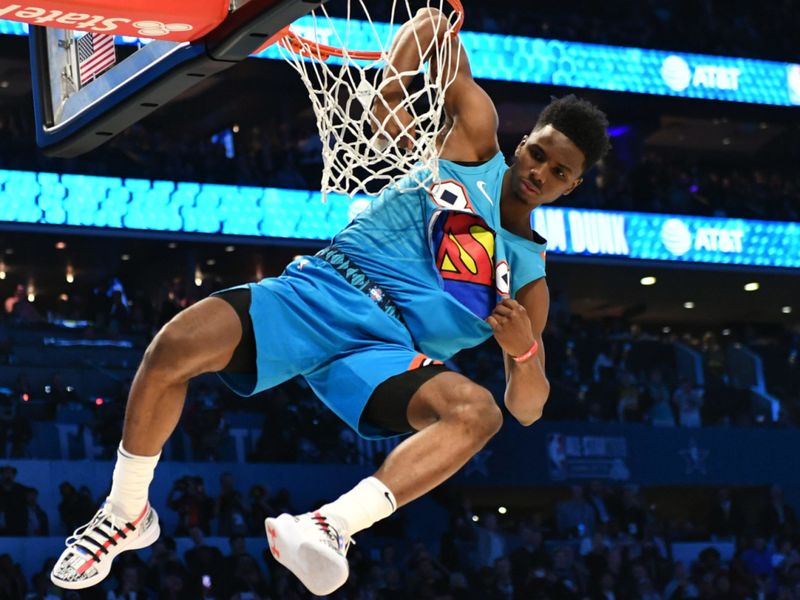 Hamidou Diallo Reveals A Superman Vest After Dunking - 2019 Slam Dunk Contest Winner - HD Wallpaper 