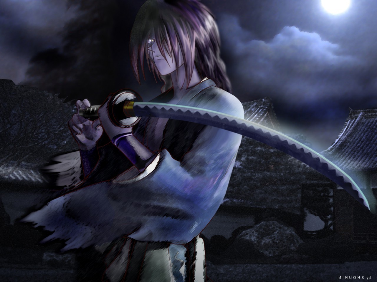 Kenshin Himura Wallpaper Hd - HD Wallpaper 