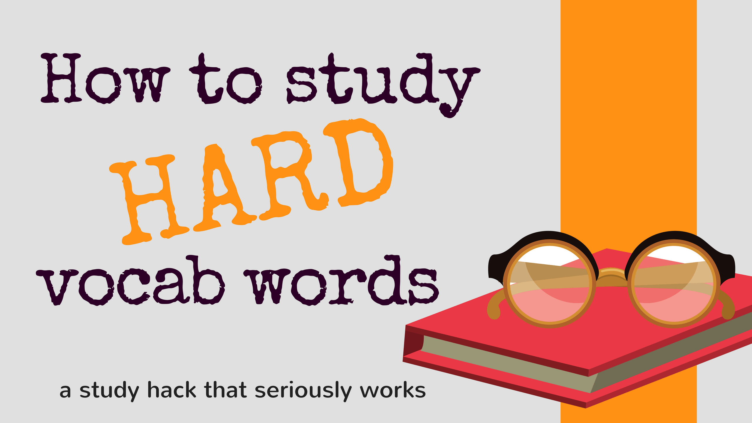 Study Vocabulary - HD Wallpaper 