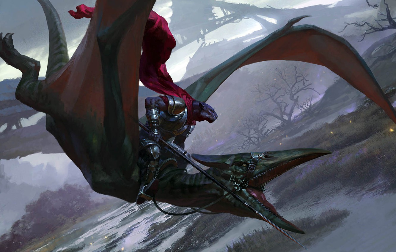 Photo Wallpaper Magic - Mtg Windgrace Acolyte - HD Wallpaper 