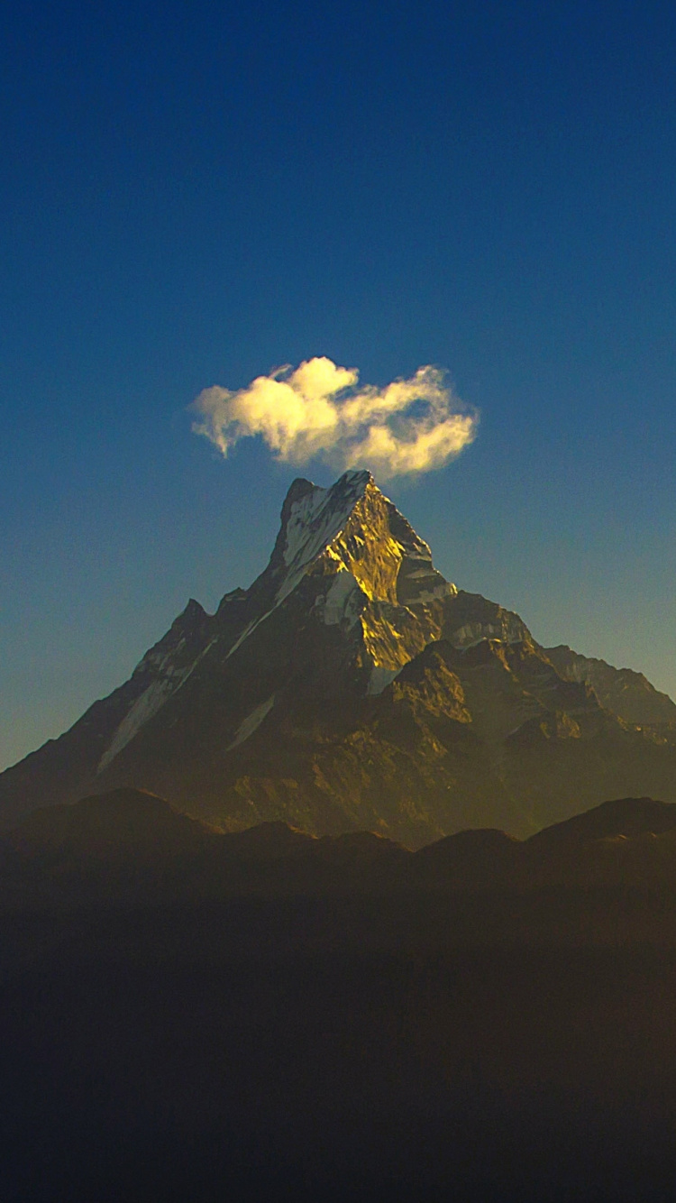 Himalayas, Mountain S Peak, Annapurna Massif, Wallpaper - Himalaya Wallpapers For Iphone 8 - HD Wallpaper 