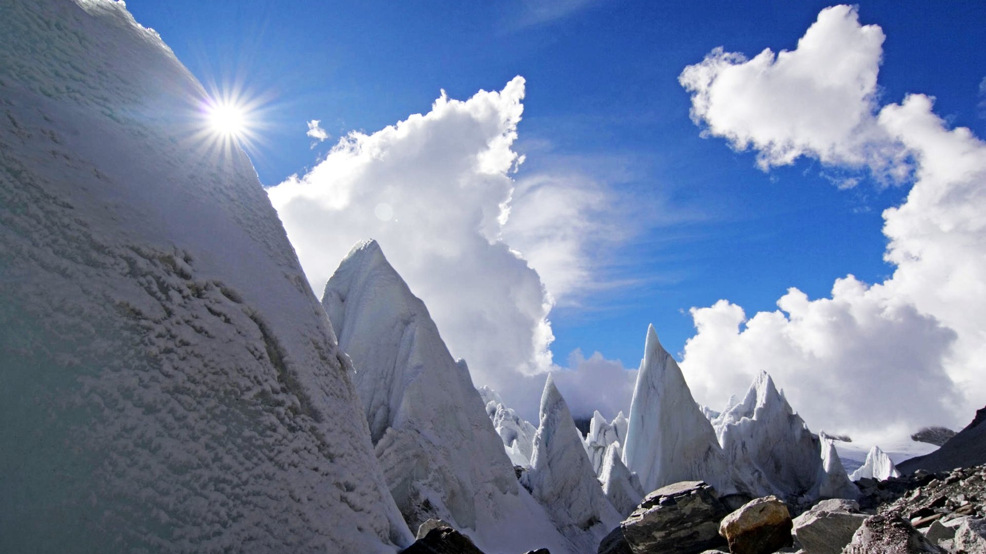 Himalayan Peaks - HD Wallpaper 