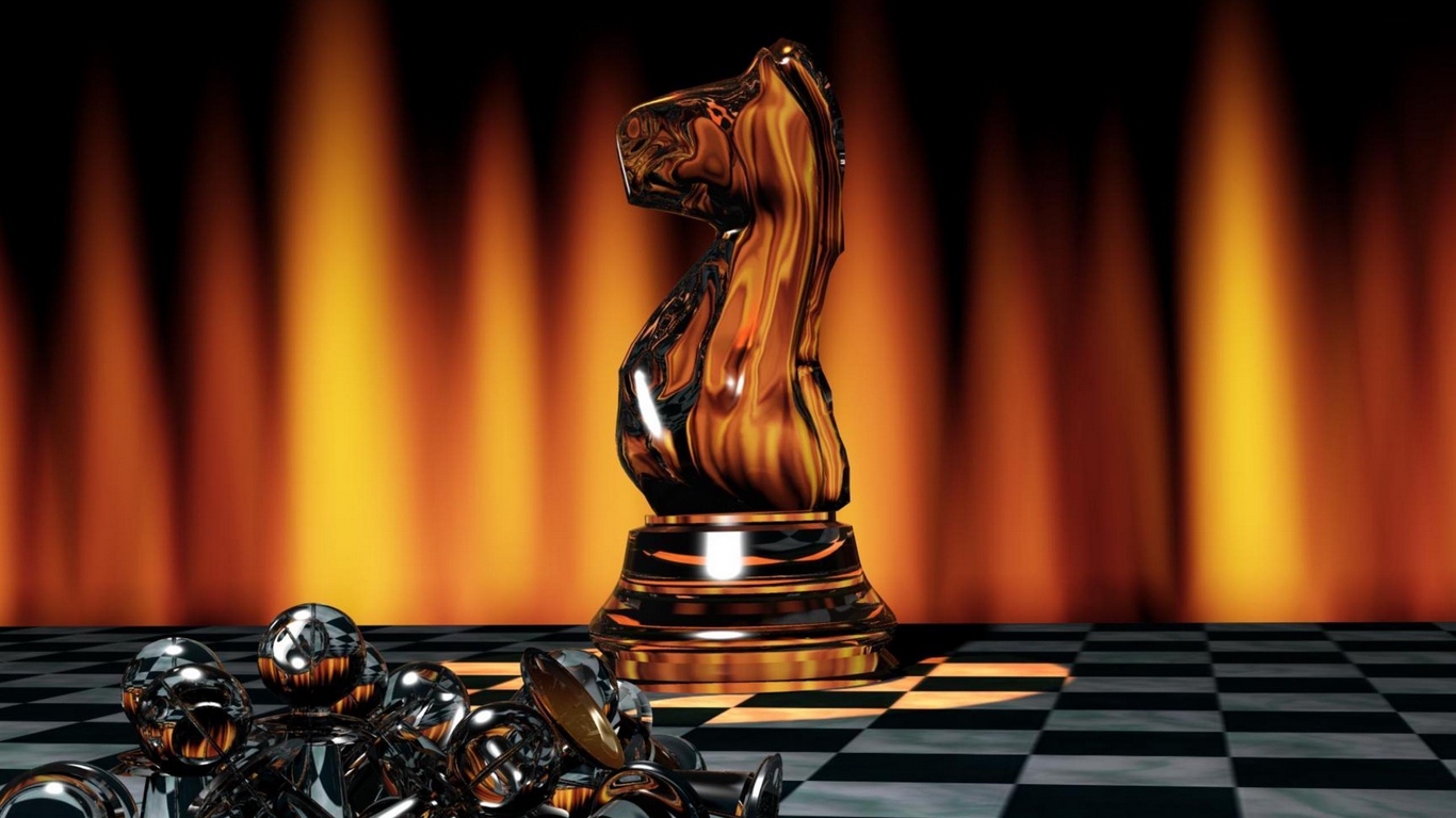Wallpaper Chess, Game, Board, Chess Pieces, Light - Full Hd Chess Background - HD Wallpaper 