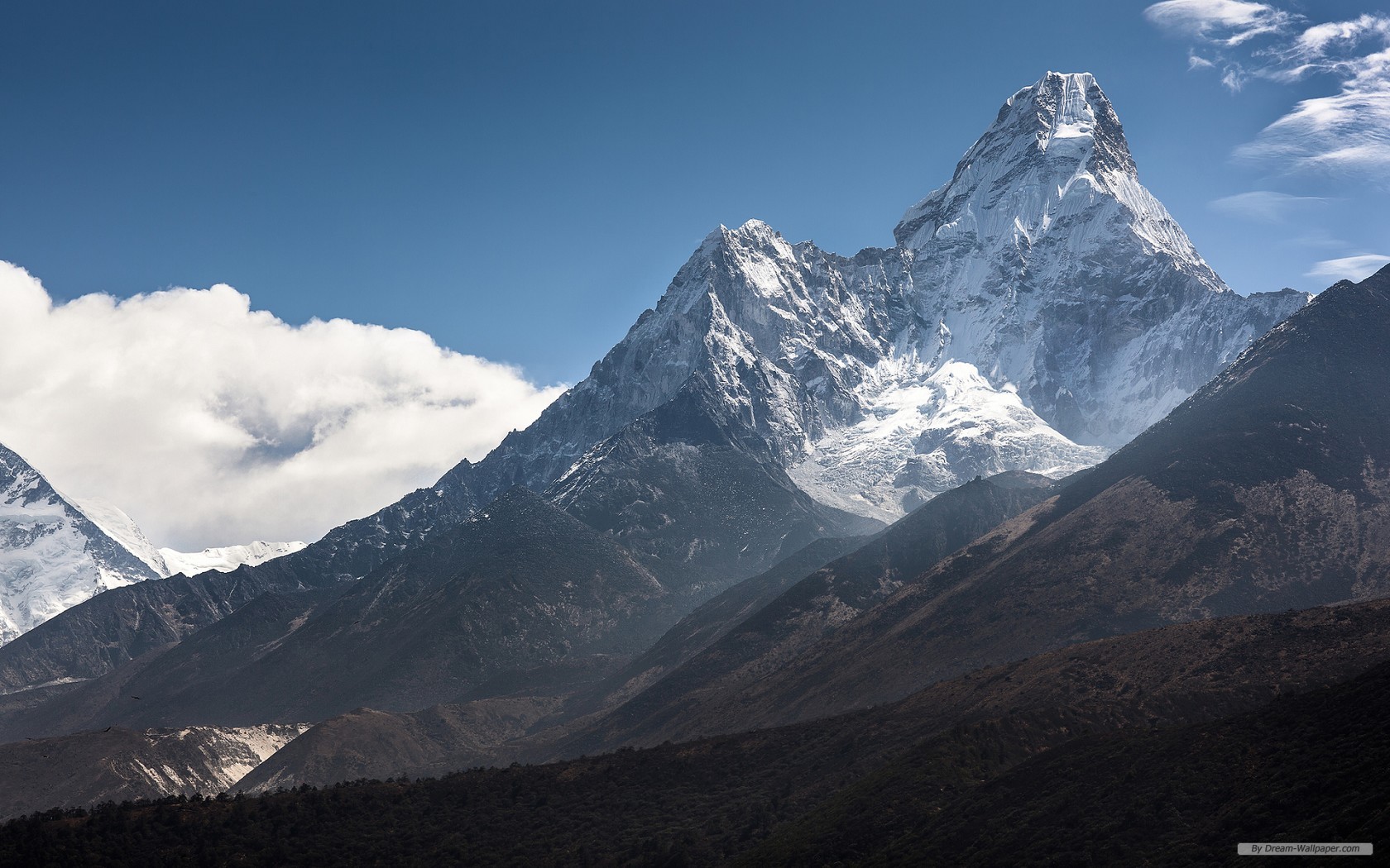Free Travel Wallpaper - Ama Dablam - HD Wallpaper 
