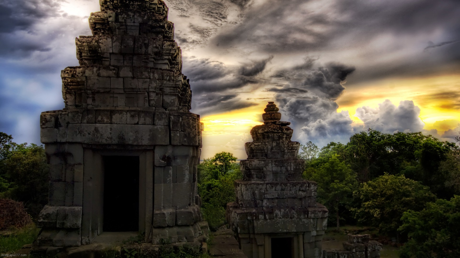 Preah Vihear Temple - HD Wallpaper 