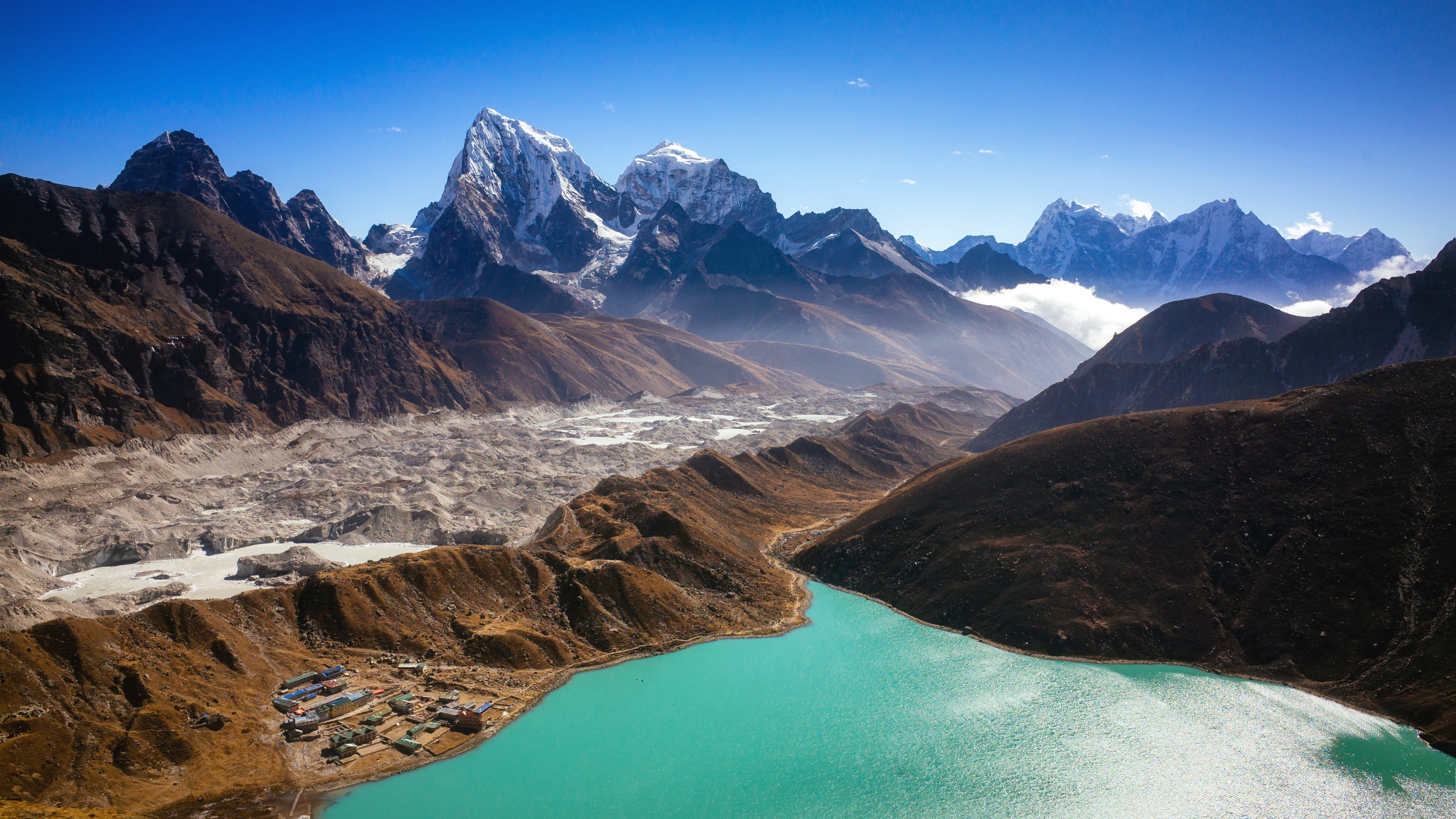 Gokyo Ri - HD Wallpaper 