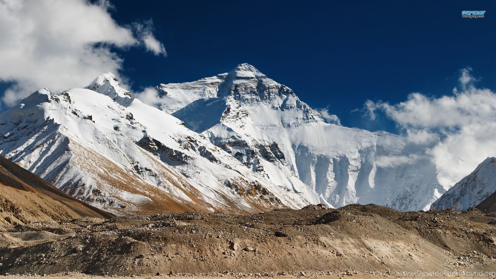 Mount Everest For Desktop Source Â - Mount Everest - HD Wallpaper 