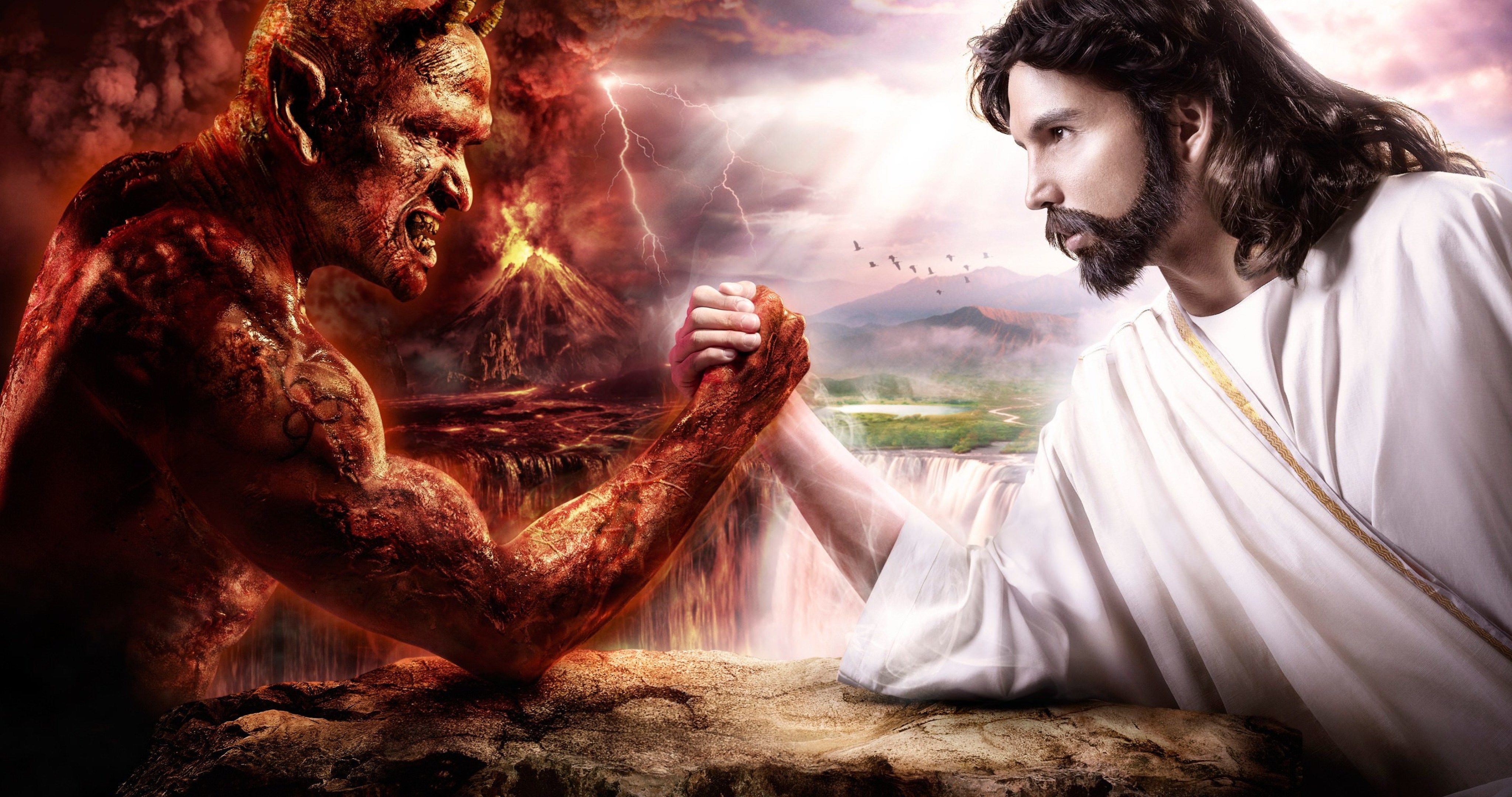 Good Vs Evil Hd - HD Wallpaper 