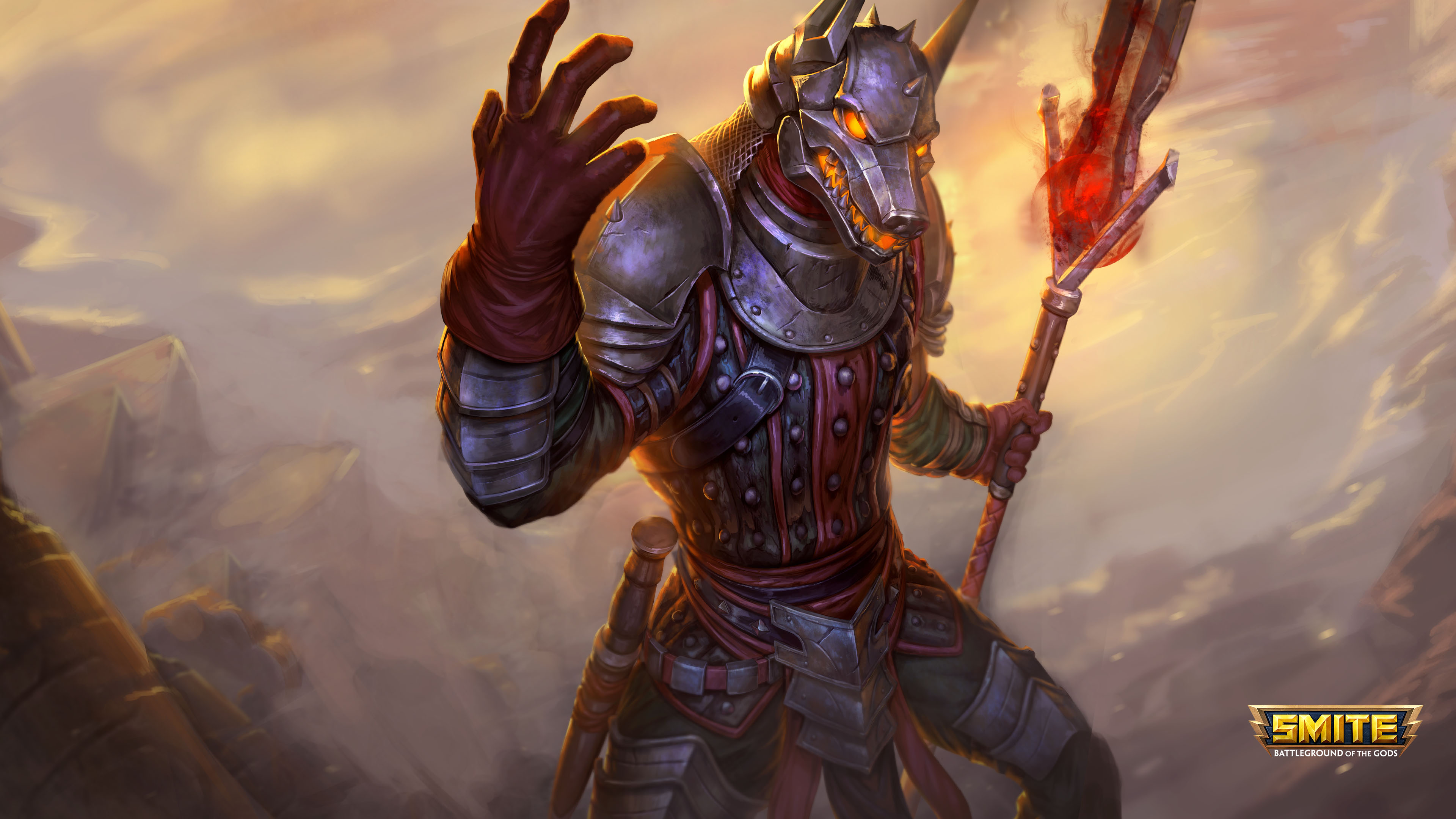 Smite Anubis Jackal Knight - HD Wallpaper 