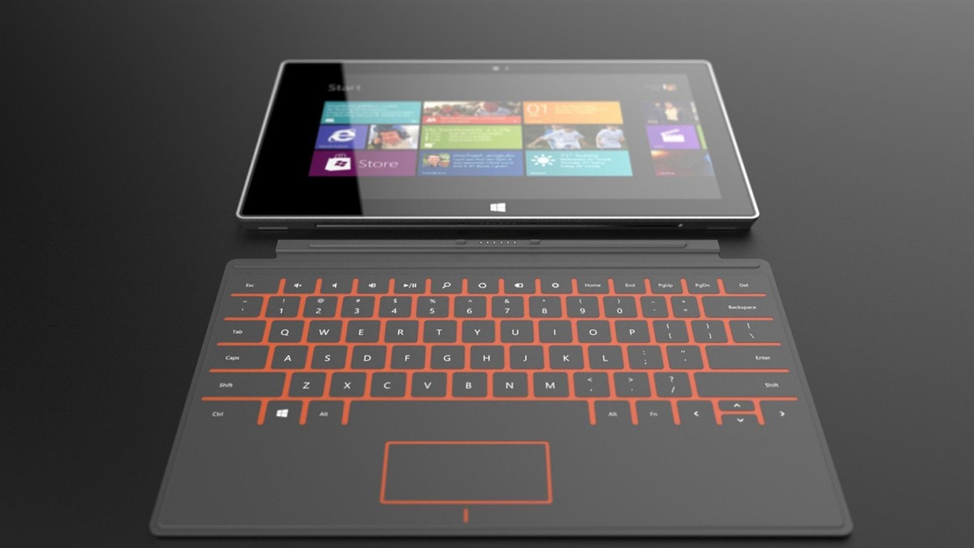 Microsoft Surface Pad-digital Products Hd Widescreen - Surface Pro 4 Hd - HD Wallpaper 