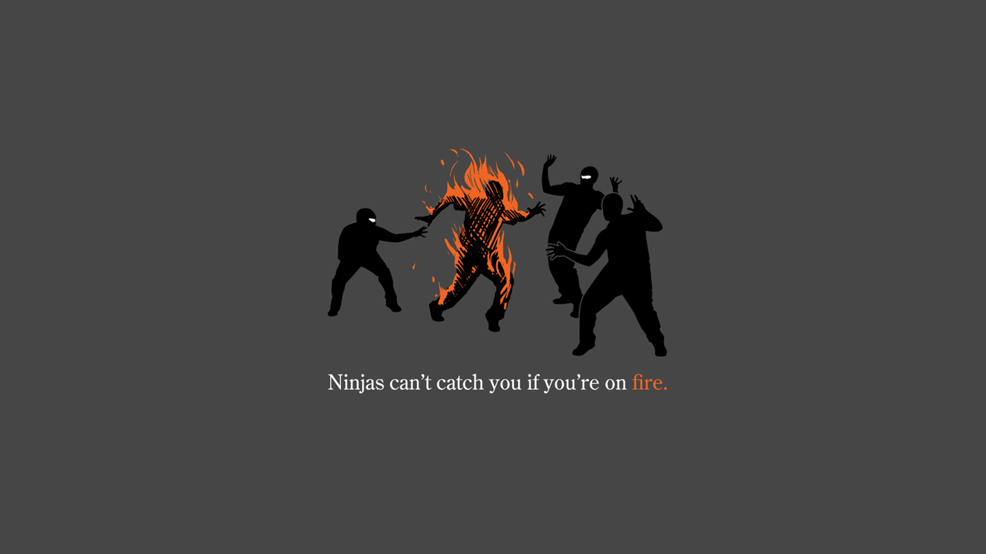 Ninjas Don T Hug - HD Wallpaper 