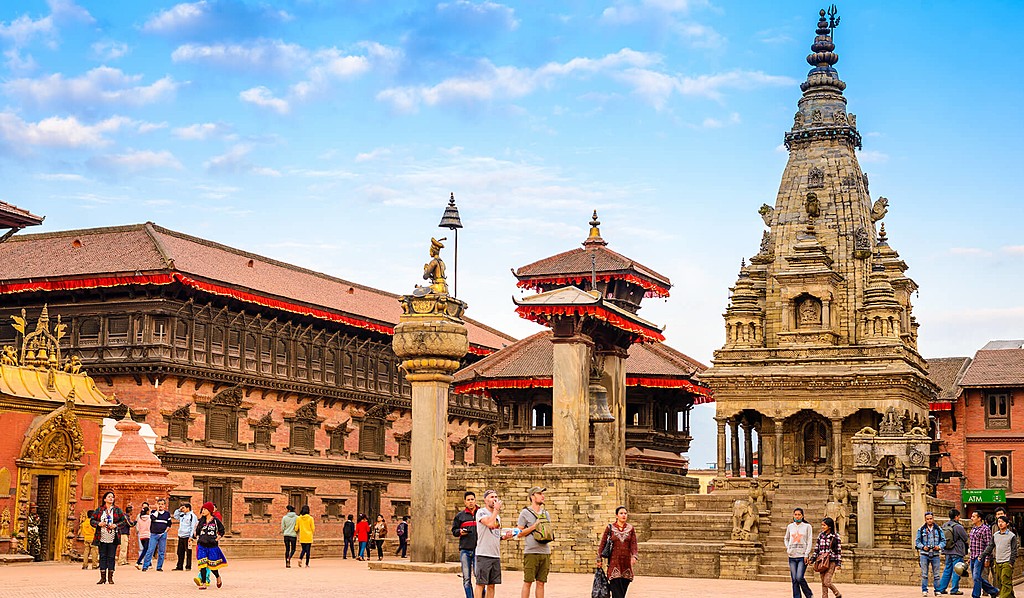 Beautiful Bhaktapur Durbar Square - Durbar Square - HD Wallpaper 