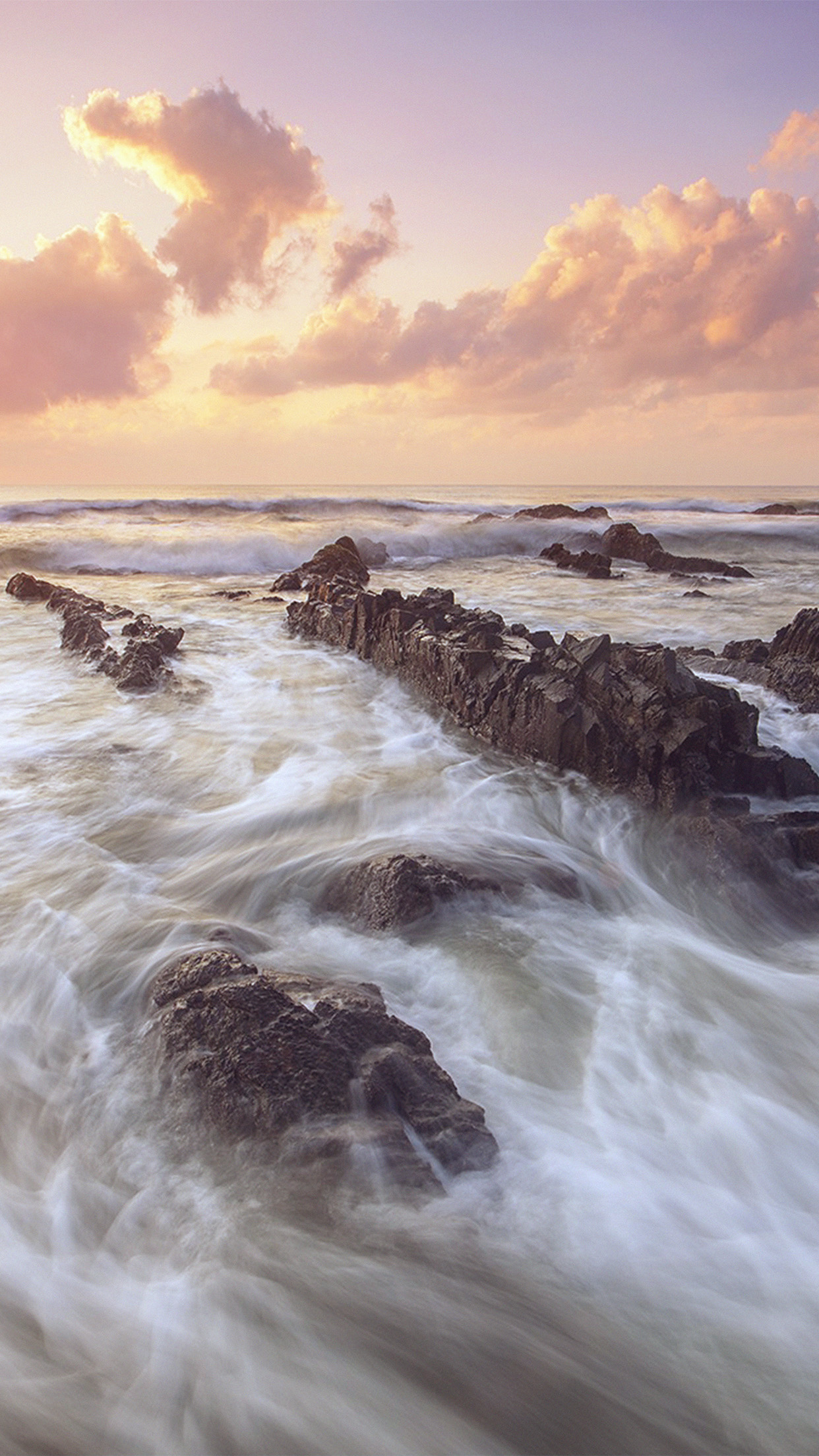 Iphone 7 Sunset Ocean - HD Wallpaper 