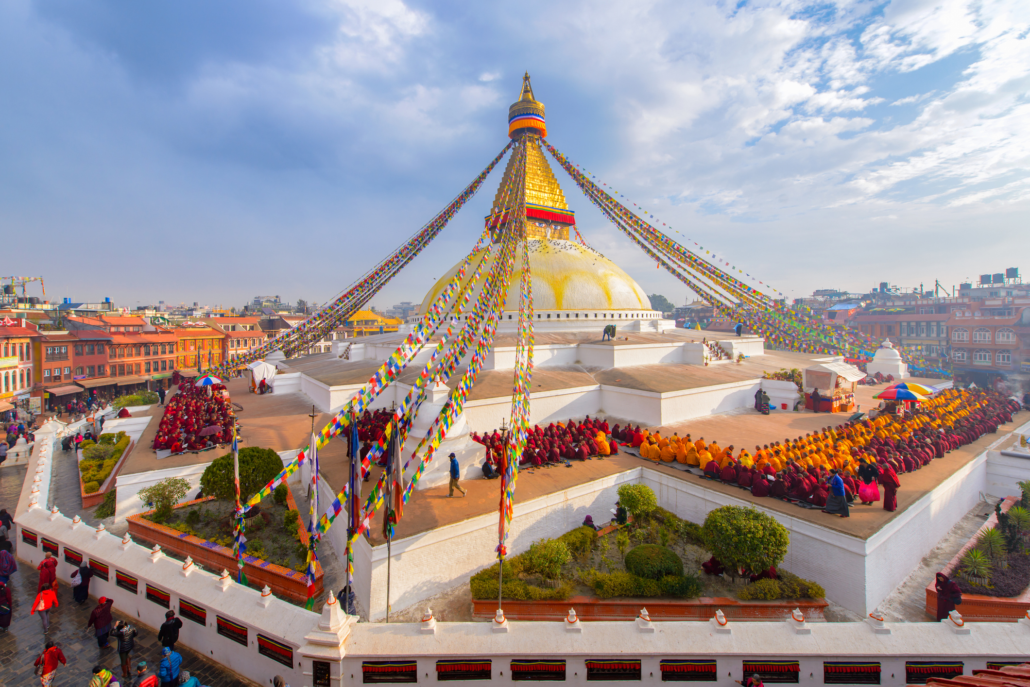 Boudhanath Kathmandu - HD Wallpaper 