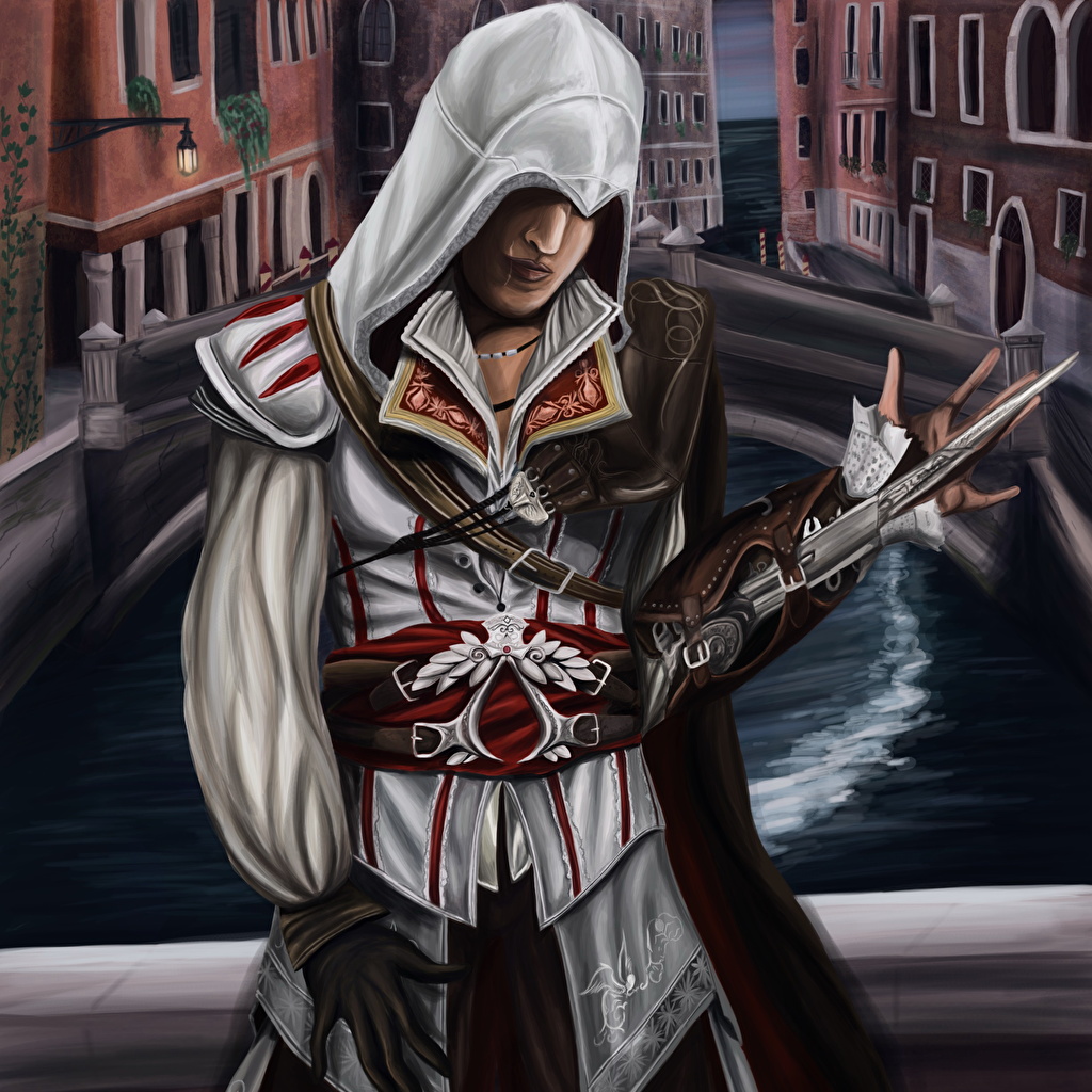 Assassins Creed Hood In Game - HD Wallpaper 
