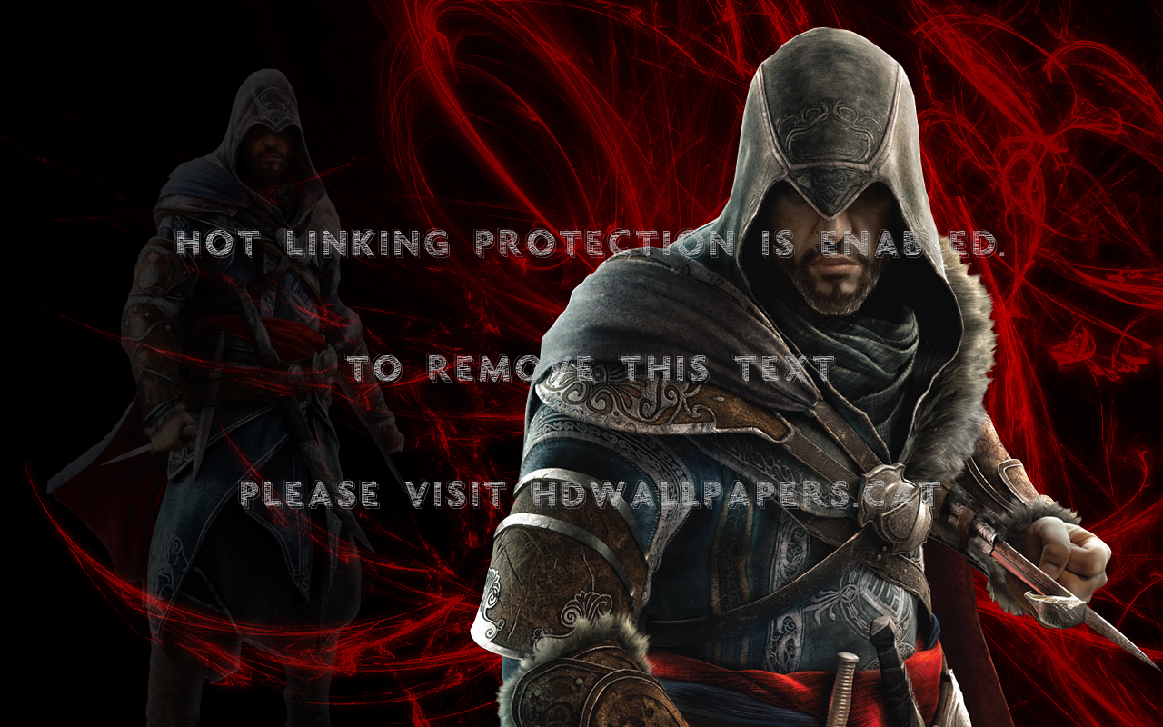 Ezio Auditore Wallpaper Revelations Heas - Ezio Auditore Da Firenze Assassin's Creed Revelations - HD Wallpaper 