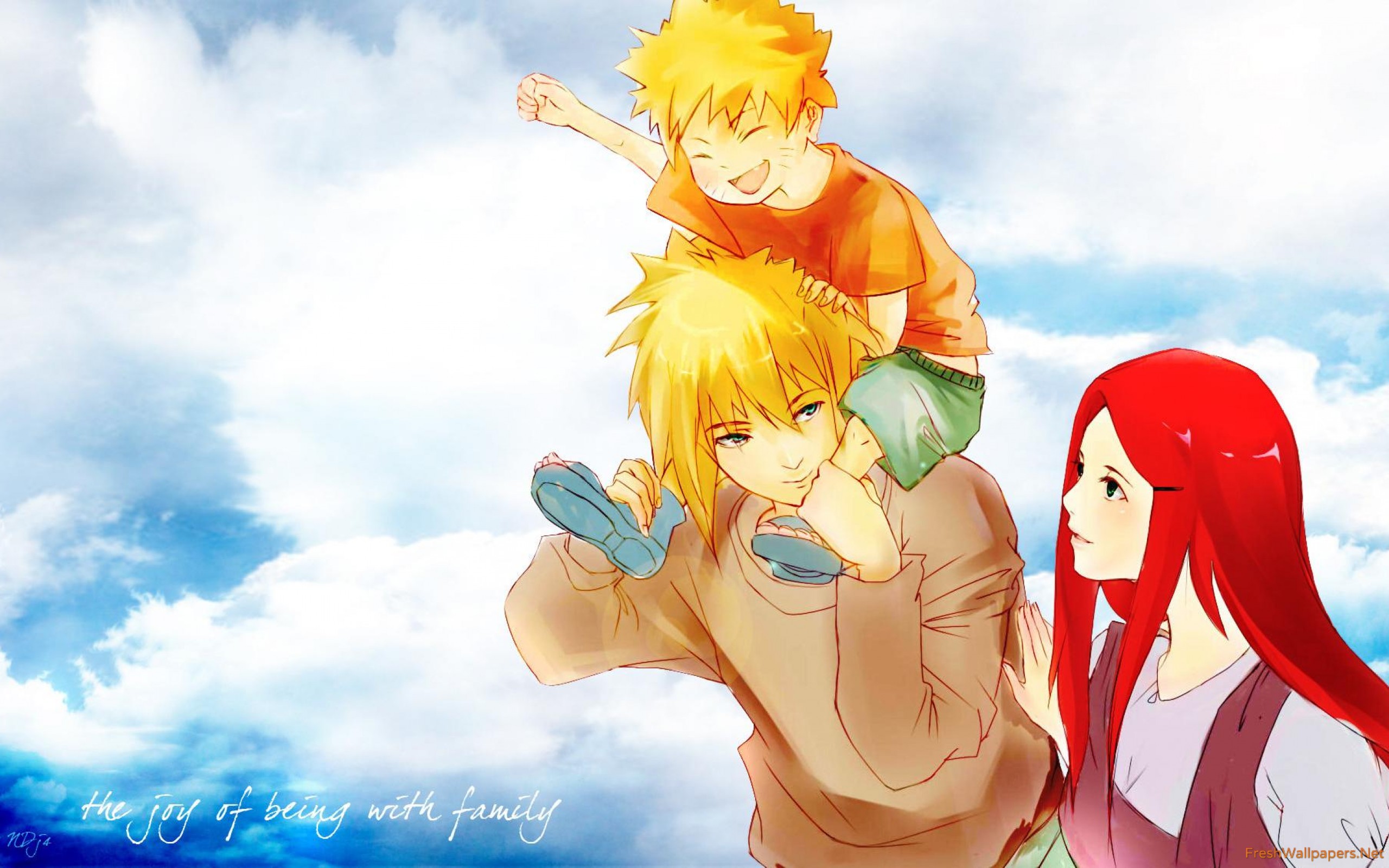 Naruto Wallpaper Family - HD Wallpaper 