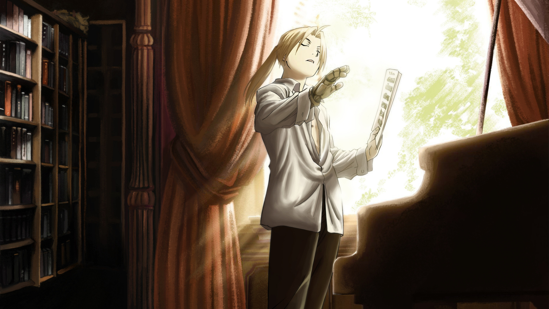 Art, Fullmetal Alchemist Alchemist, Storm And Fire, - HD Wallpaper 