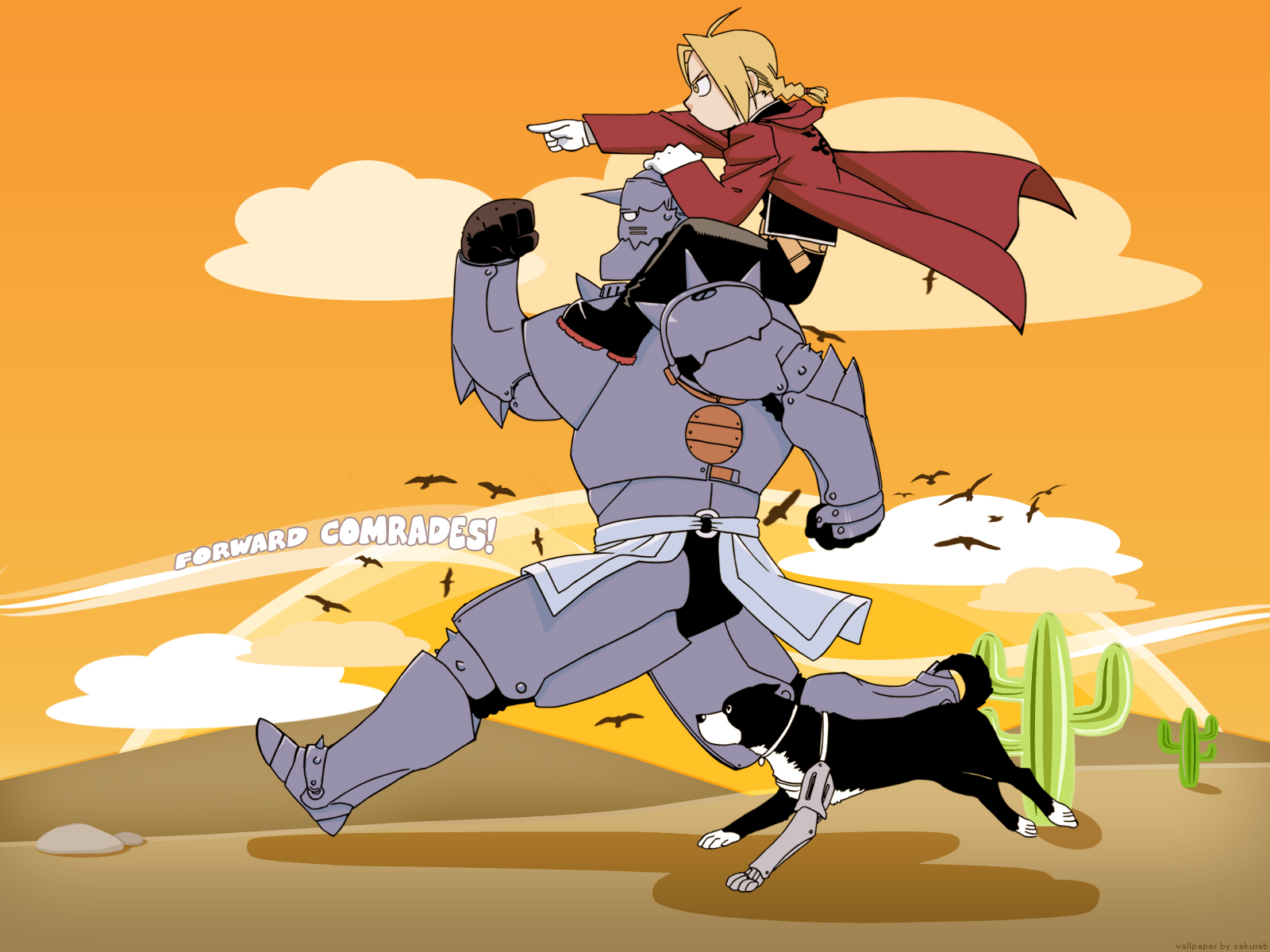 Brotherhood Anime Images Edward And - Full Metal Alchemist - HD Wallpaper 