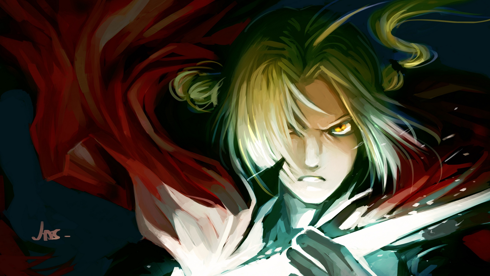 Wallpaper Jas-tham, Fullmetal Alchemist, Edward Elric, - Dual Monitor Wallpaper Fullmetal Alchemist - HD Wallpaper 