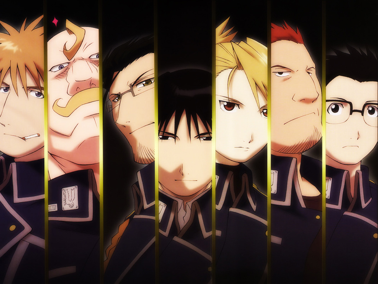 Fullmetal Alchemist Brotherhood Roy's Team - HD Wallpaper 