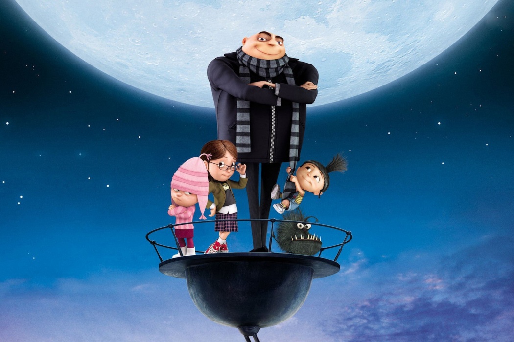 Gru, Agnes, Wallpaper, Margo, Edith, Family - Despicable Me 2 Background - HD Wallpaper 