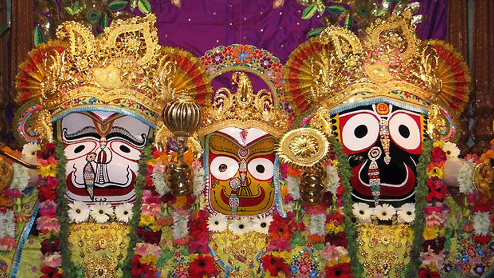 Jagannath Puri Temple Darshan - HD Wallpaper 