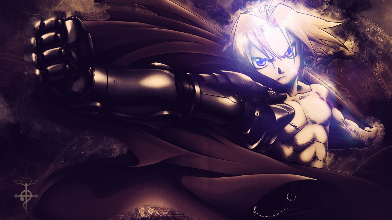 Edward Elric-cartoon Theme Desktop Wallpapers2012 - Full Metal Alchemist Wallpaper 4k - HD Wallpaper 