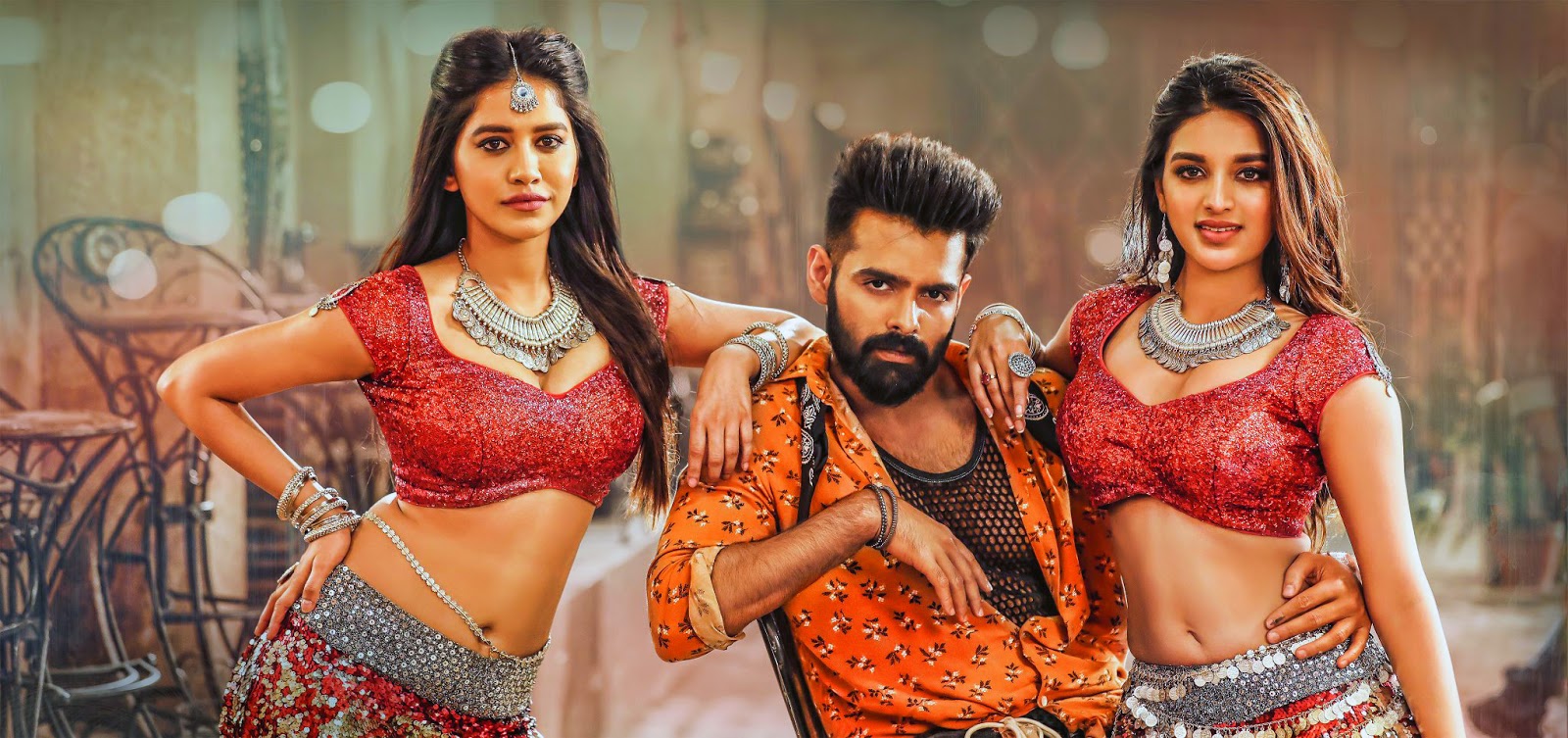 Ismart Shankar Hd Wallpapers - Nabha Natesh And Nidhi Agarwal - HD Wallpaper 