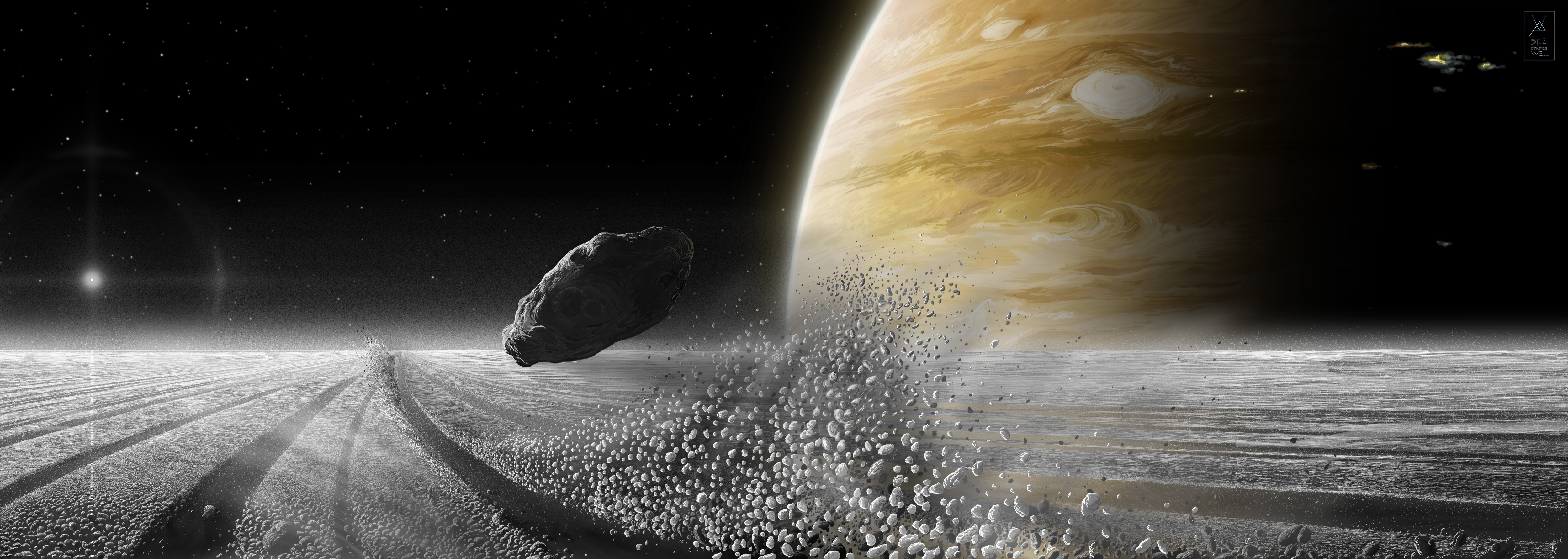 Saturn Facebook Cover - HD Wallpaper 