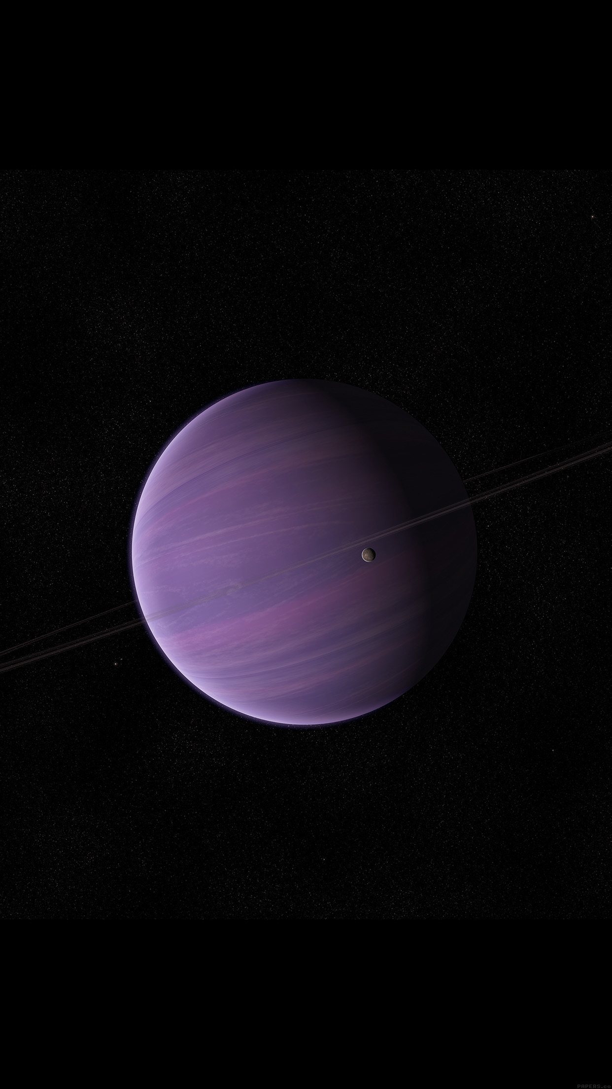 Space Invasion Dark Star Saturn Android Wallpaper - Purple Planet Wallpaper  Iphone - 1242x2208 Wallpaper 