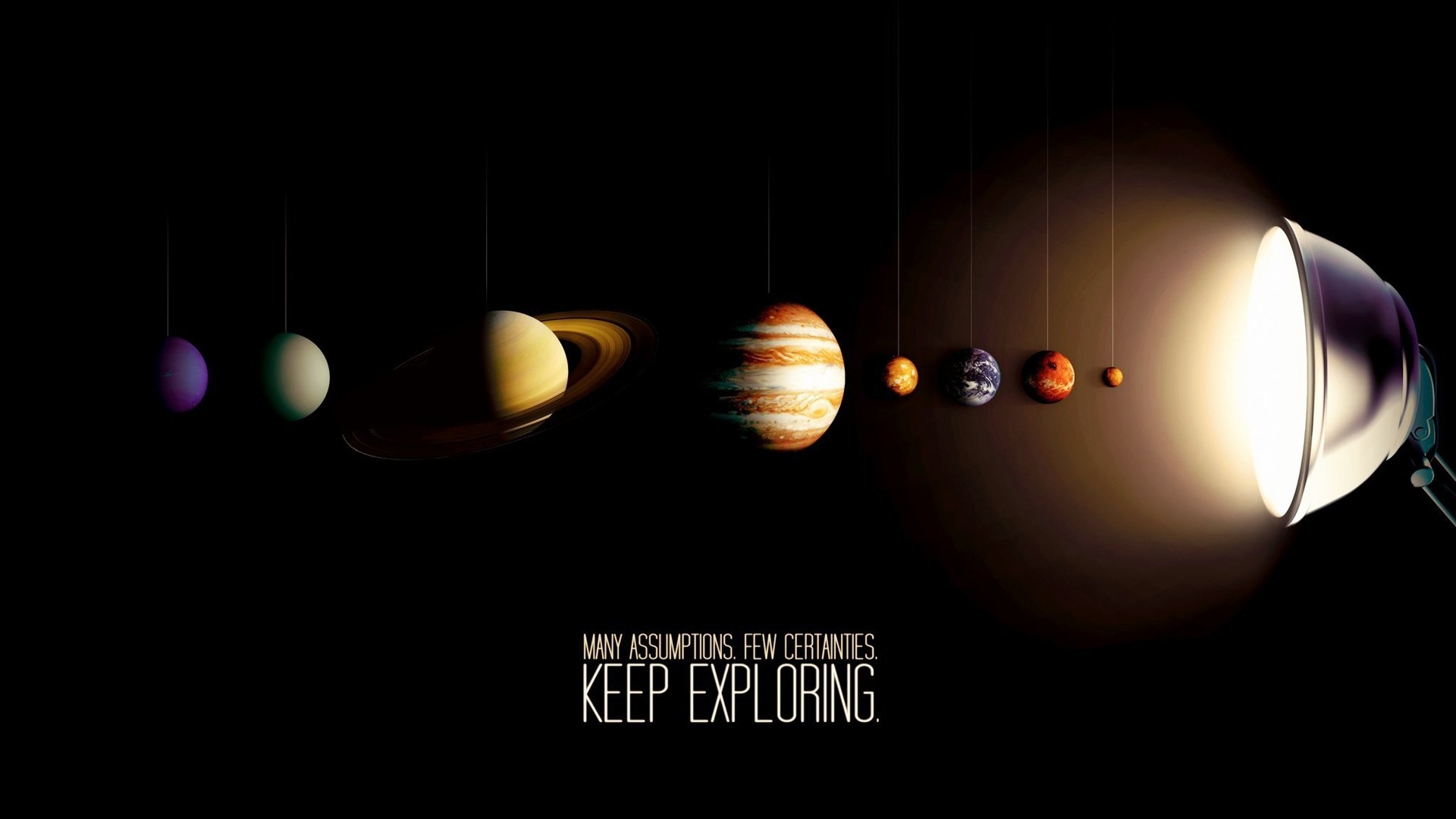 Images Store - Solar System Light Bulb - HD Wallpaper 