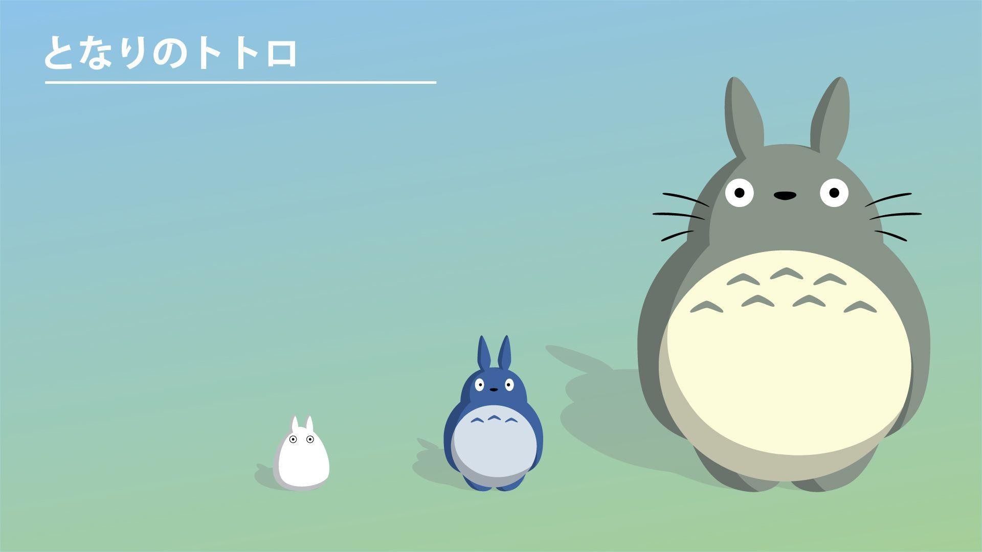 My Neighbor Totoro Cartoon - HD Wallpaper 