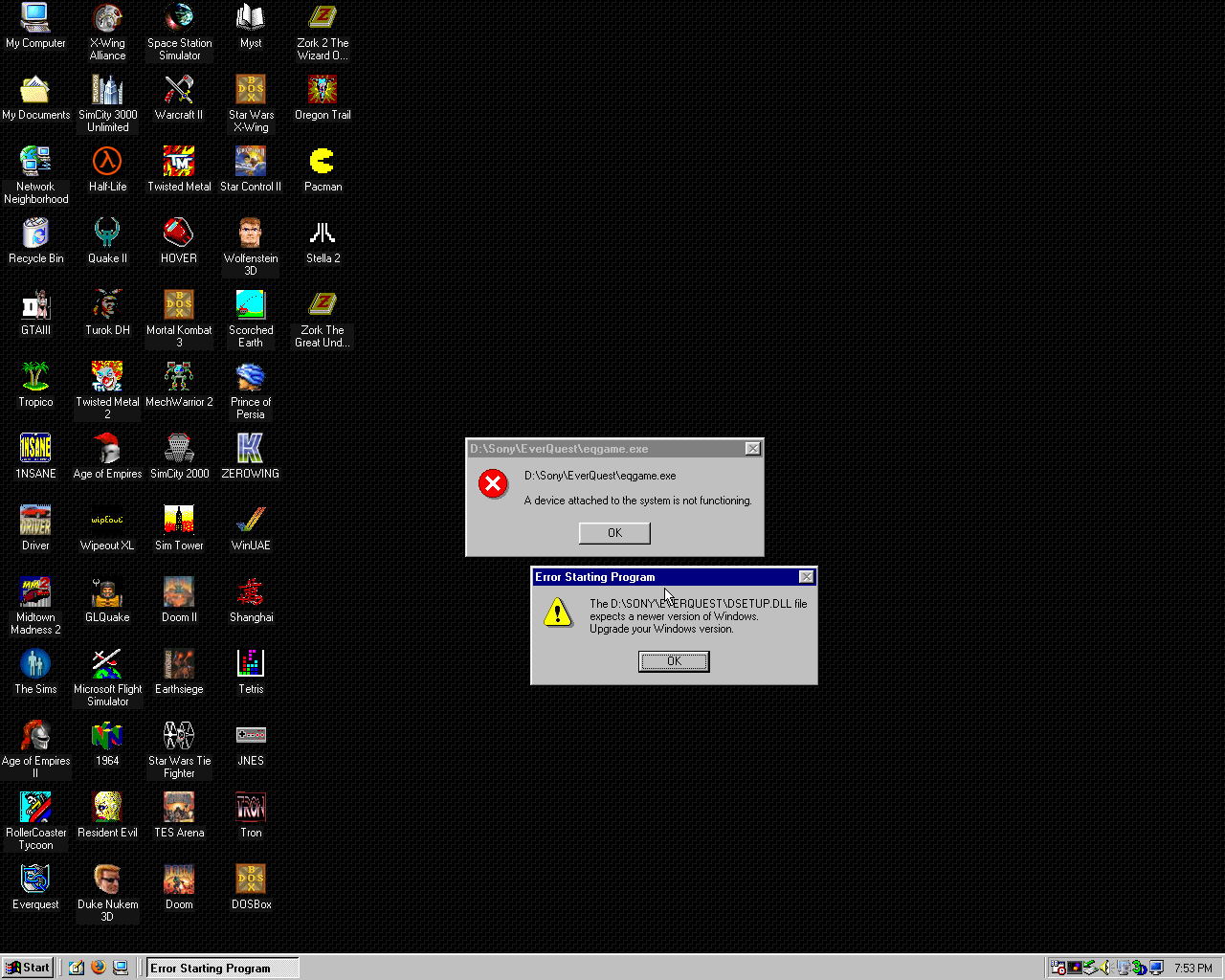 Desktop Games Icons 90s - HD Wallpaper 