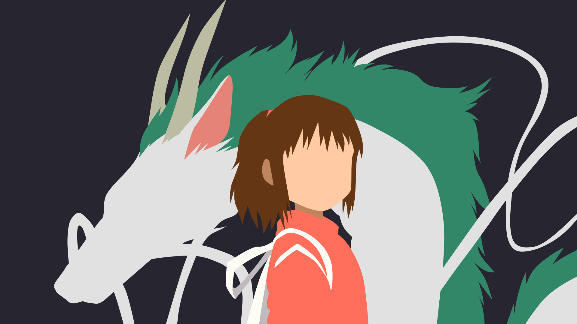 Spirited Away Haku Wallpapers Hd - HD Wallpaper 