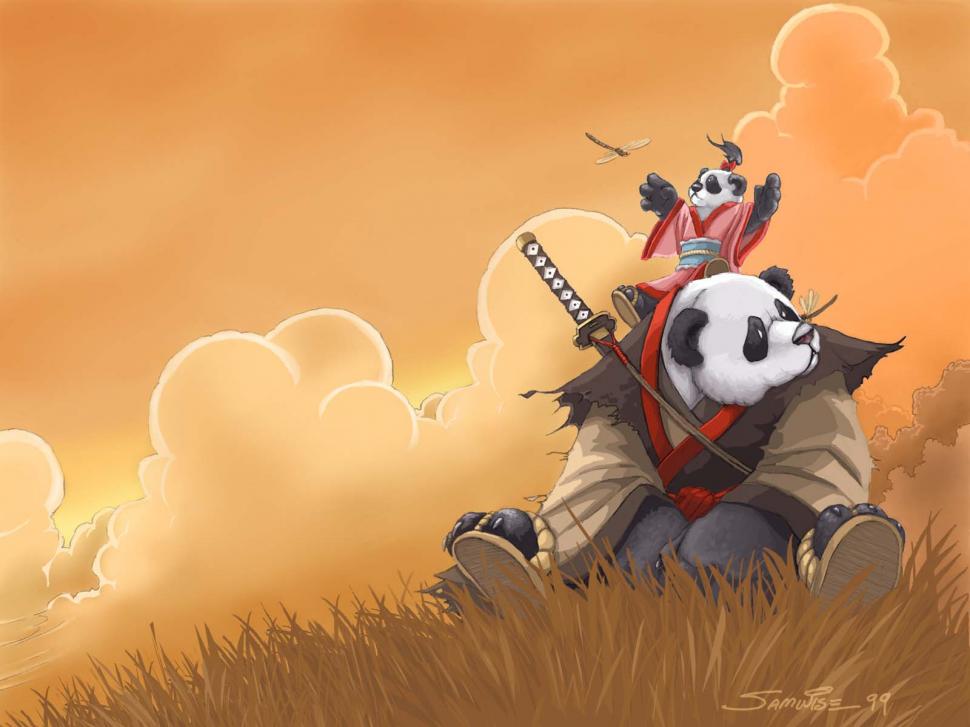 Panda Samurai Hd Wallpaper,panda Wallpaper,samurai - Panda Anime - 970x727 Wallpaper Panda Samurai Hd Wallpaper,panda Wallpaper,samurai - Panda Anime - 970x727 Wallpaper