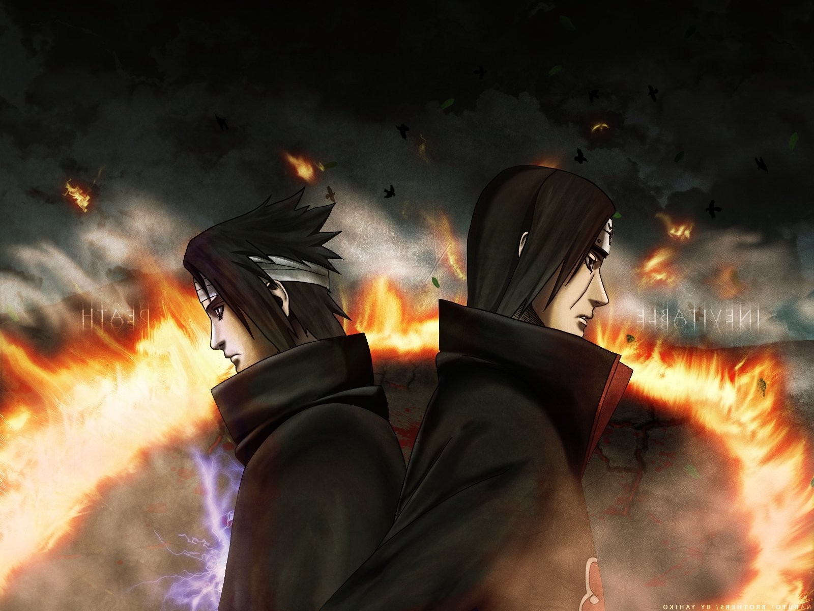 Sasuke Fight Itachi Wallpaper Hd - HD Wallpaper 