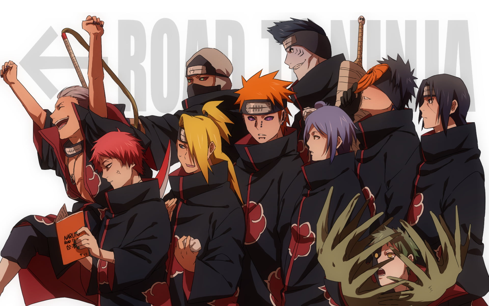 Naruto Akatsuki - HD Wallpaper 
