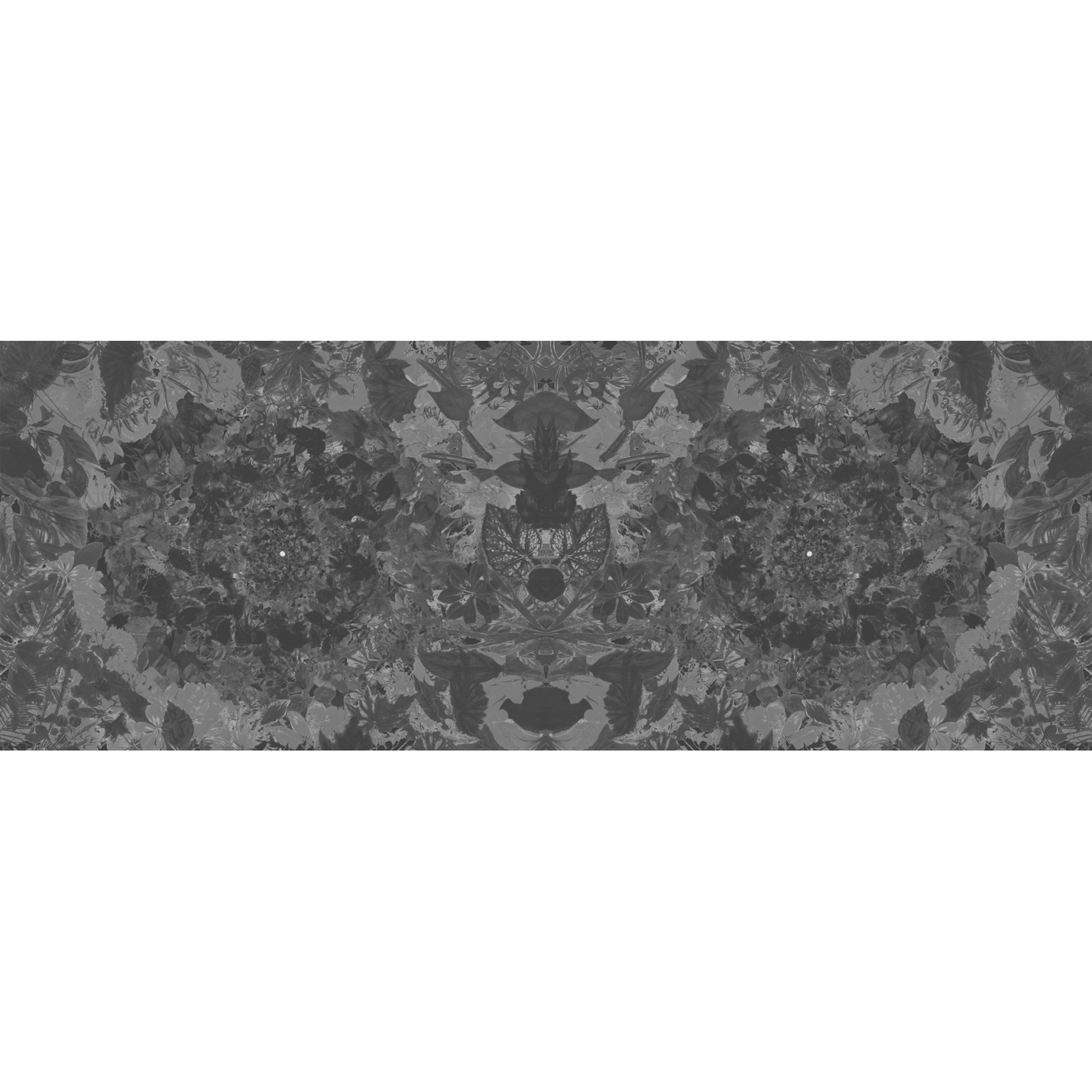 London Art Flower Power Wallpaper - Monochrome - HD Wallpaper 