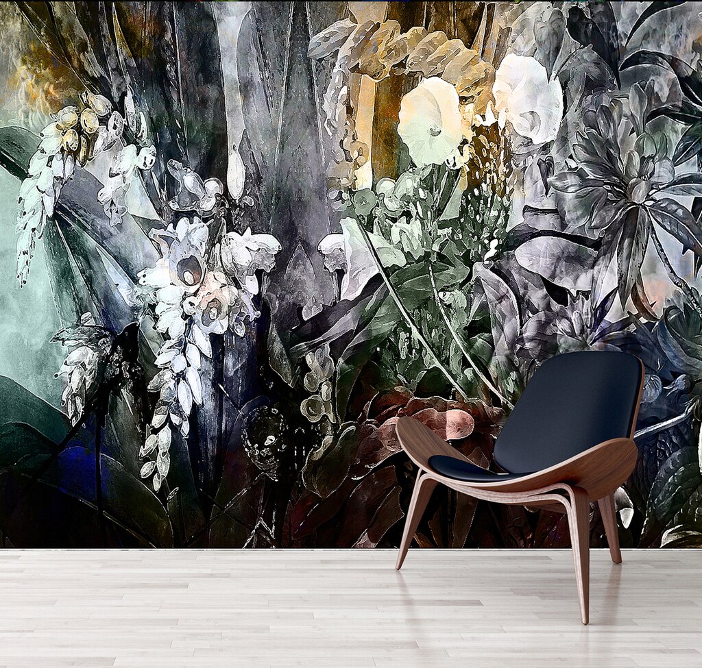 Wallpaper - Flower Power - Incandescent - Kerrie Brown - HD Wallpaper 