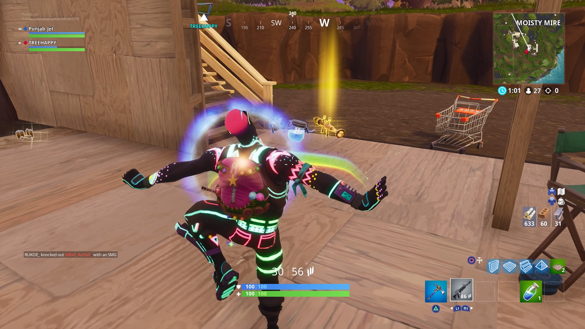 Fortnite Star Power Dance Desktop Wallpaper - Star Power Fortnite - HD Wallpaper 