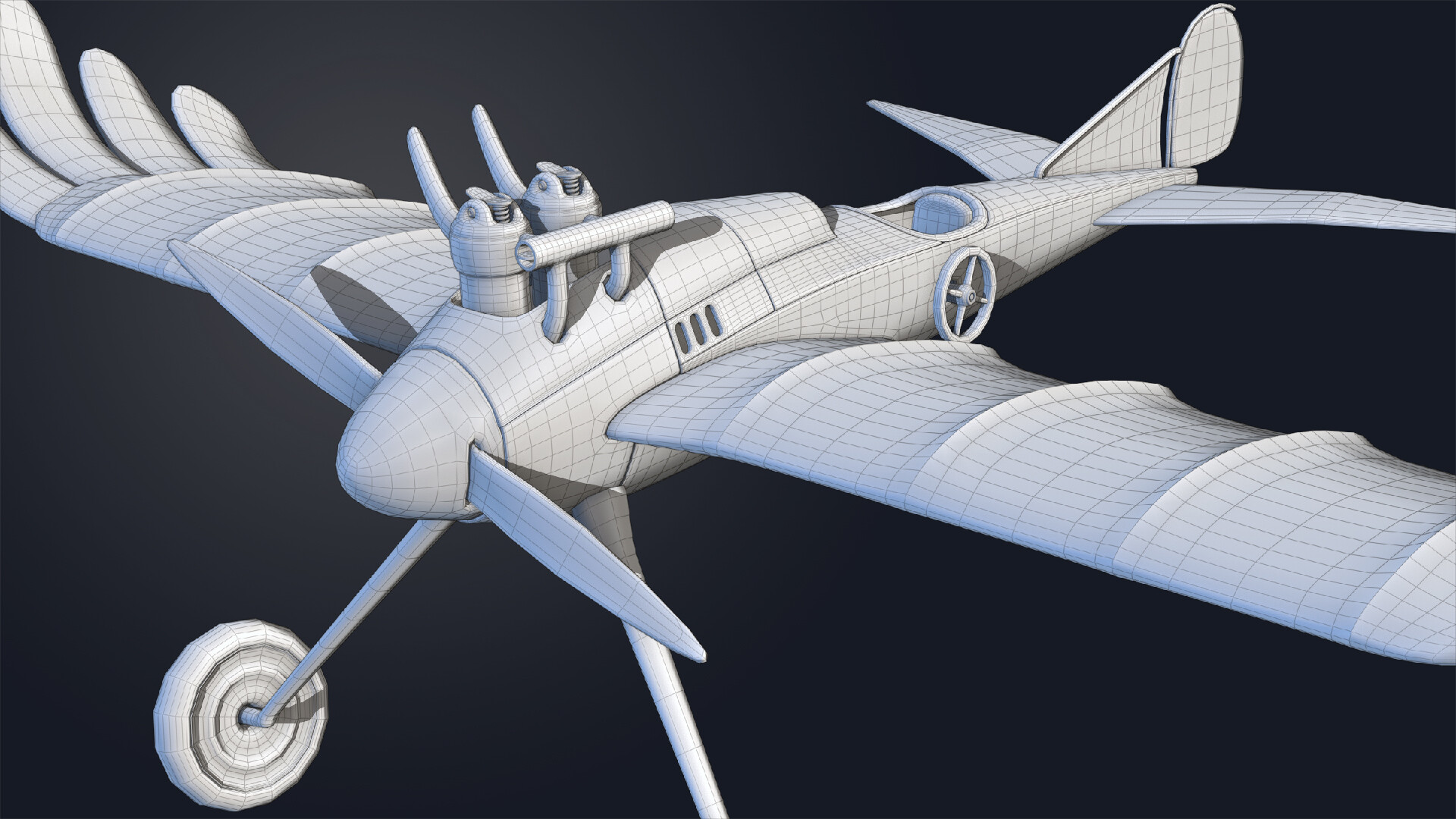 Monoplane - HD Wallpaper 