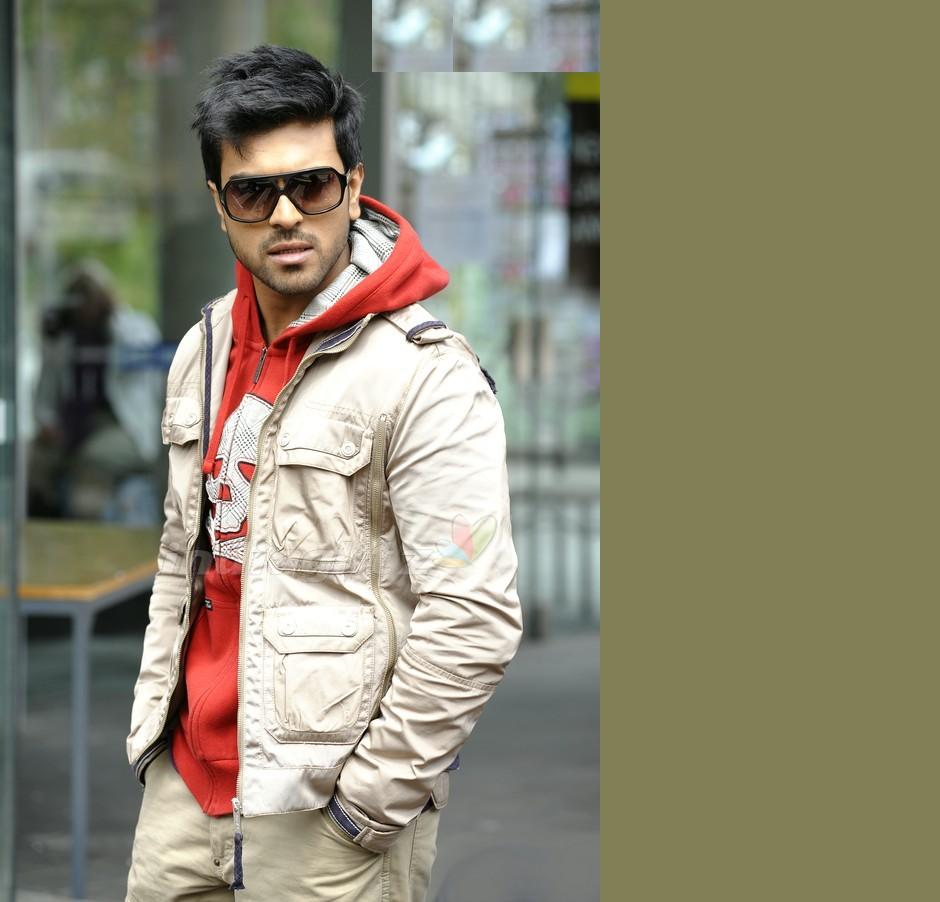 Mega Power Star Ram Charan Tej Gallery - Ram Charan Teja In Orange - HD Wallpaper 